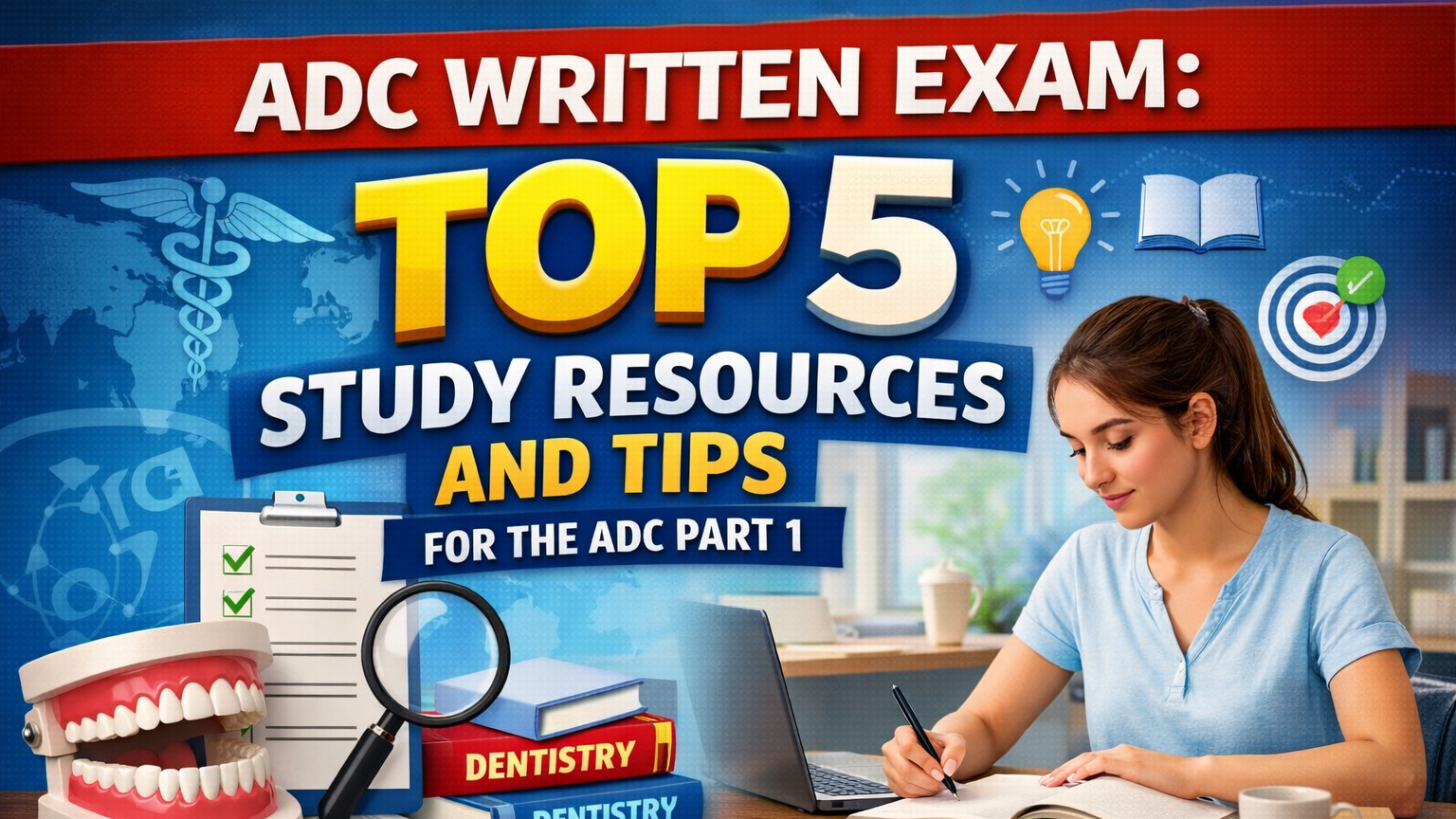 ADC WRITTEN EXAM: TOP 5 STUDY RESOURCES AND TIPS FOR THE ADC PART 1